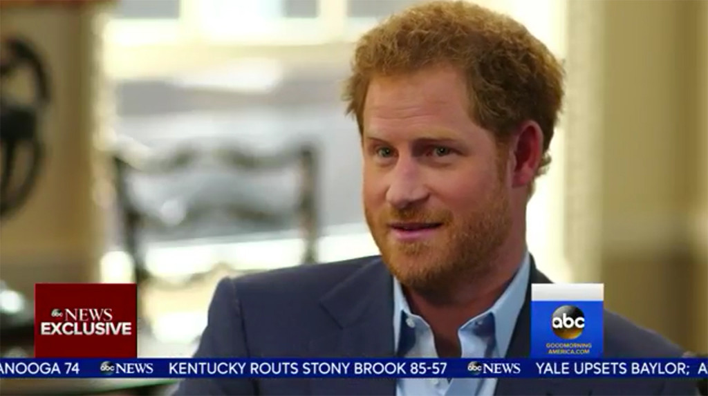 Prince Harry, Good Morning America Prince Harry, Good Morning America